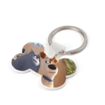 Breloc os din plastic – ideal pentru personalizare
