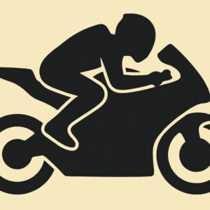 Sticker Moto 2 - Autocolant interior/exterior