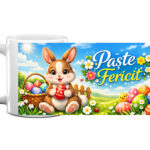 Cană - Paște fericit! – 350 ml, cu cutie individuală
